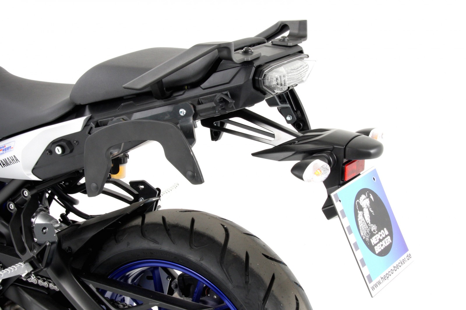 C-Bow side carrier anthracite for Yamaha MT-09 Tracer ABS (Bj.15-) Hepco & Becker