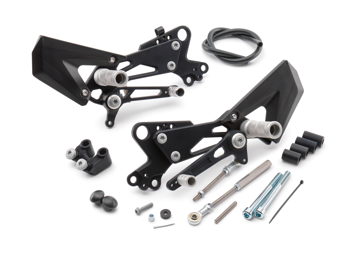 KTM footrest system