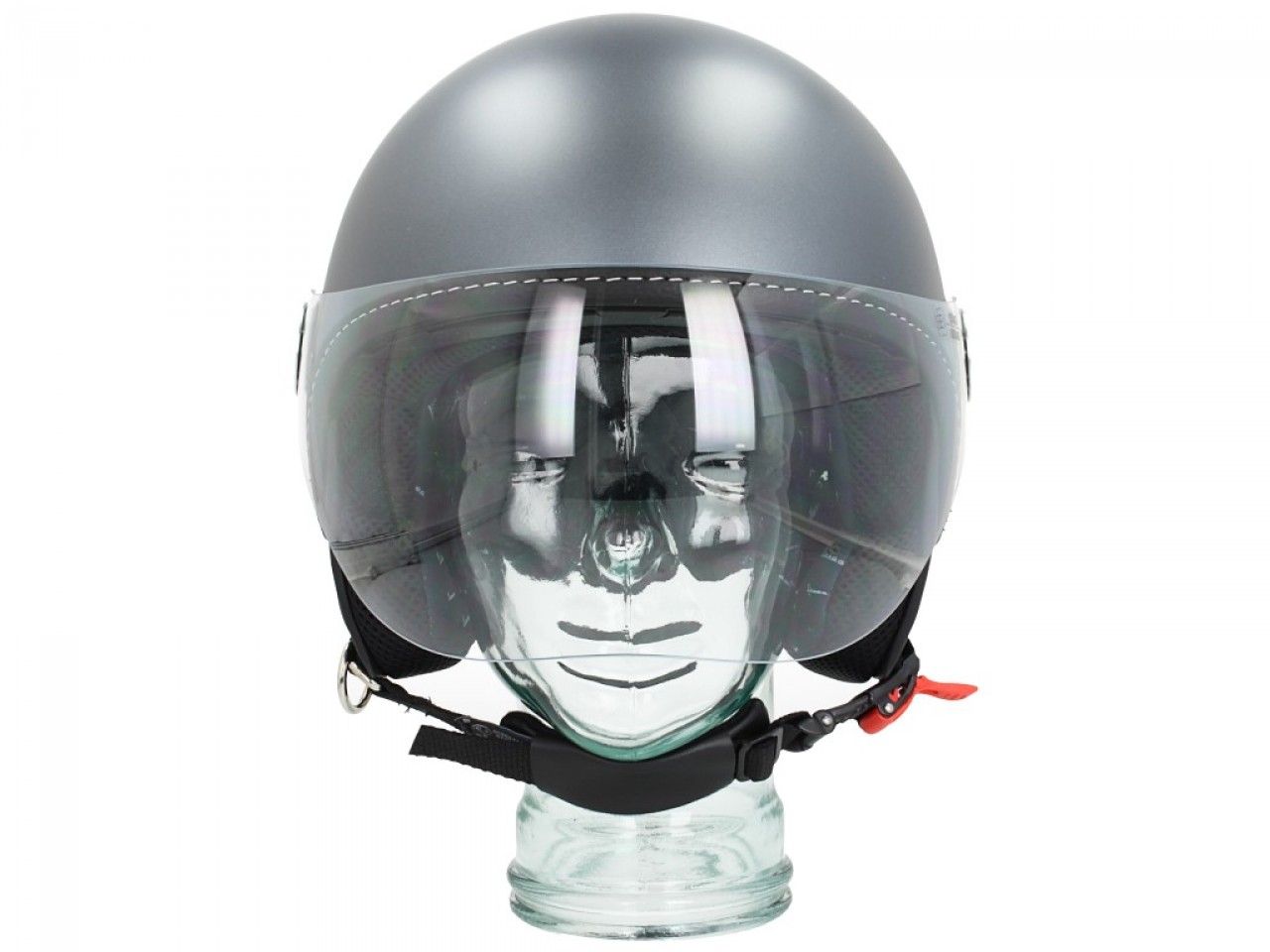 Vespa jet helmet Visor 3.0 grigio titan