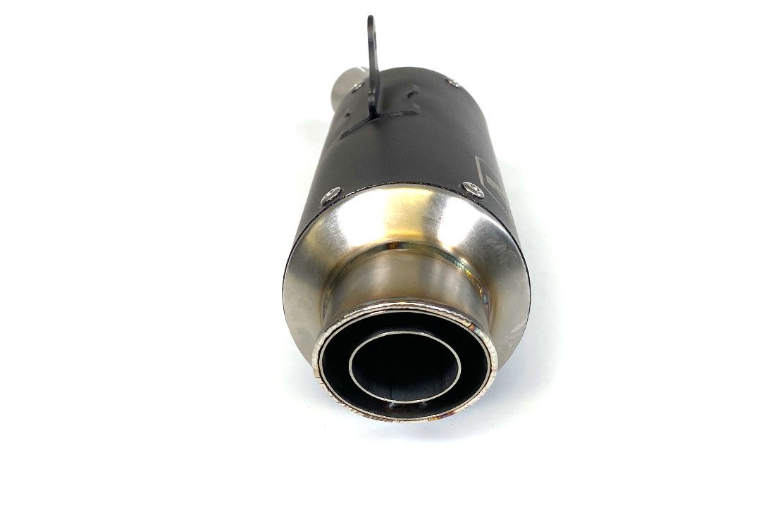 ARROW exhaust DARK GP2 for Kawasaki Ninja 400 (18-)
