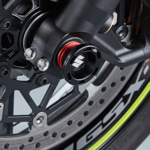 Front Axle Protector, Set for Suzuki GSX-R 1000 (17-) Genuine