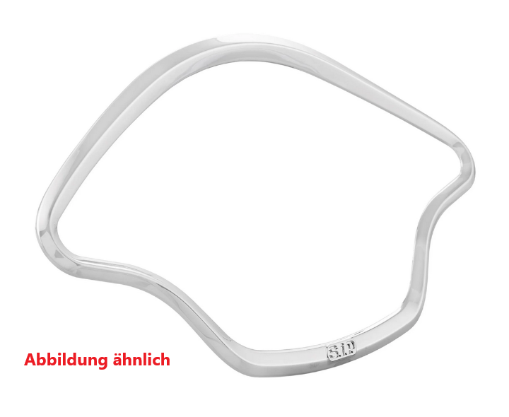 Decorative ring speedometer for Vespa Primavera/Sprint/Elettrica 50-150ccm 2T/4T AC, chrome matt