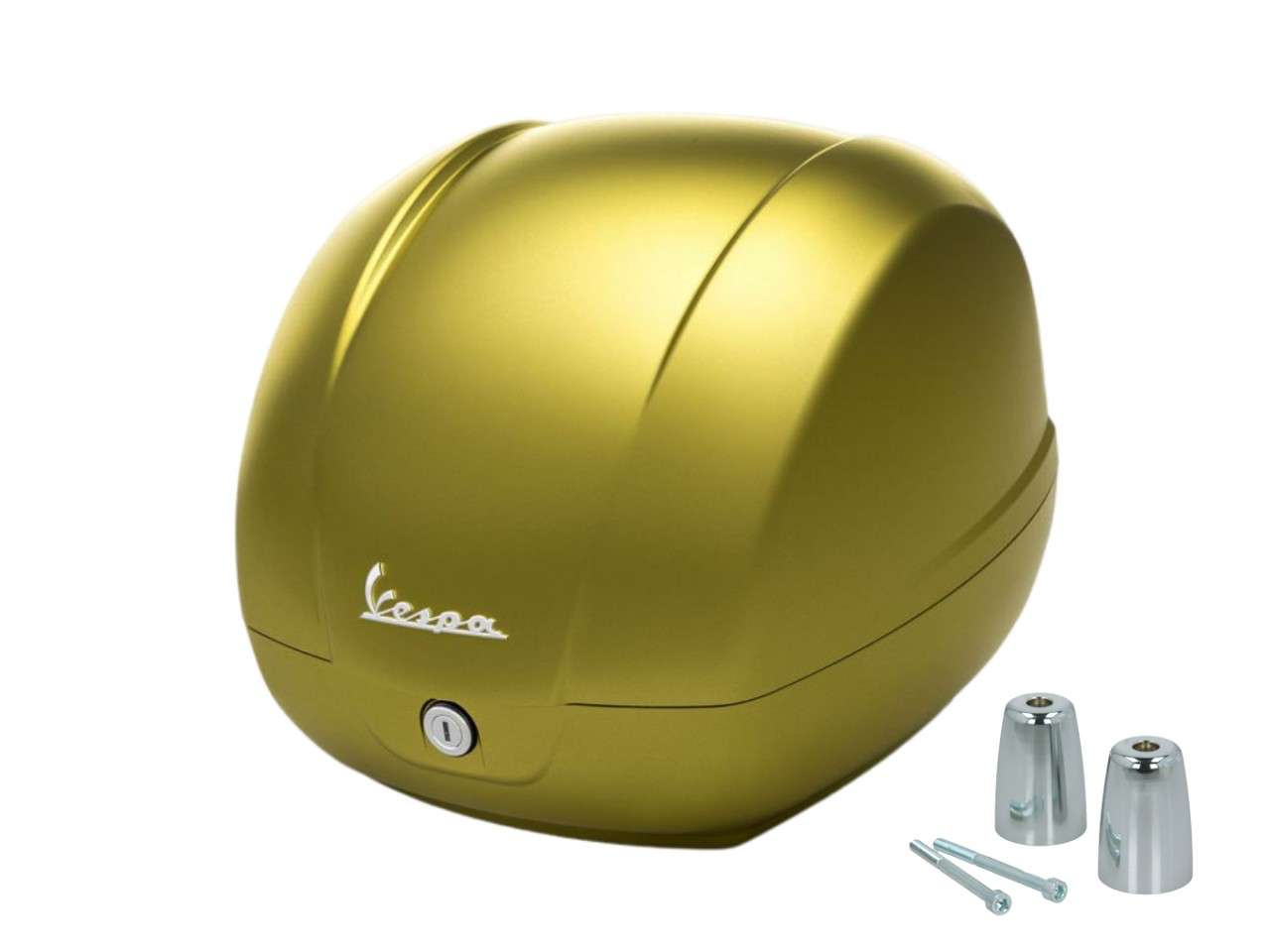 Original 36L Matte Green V03 Top Case for Vespa GTS 125/310 and GTV 310