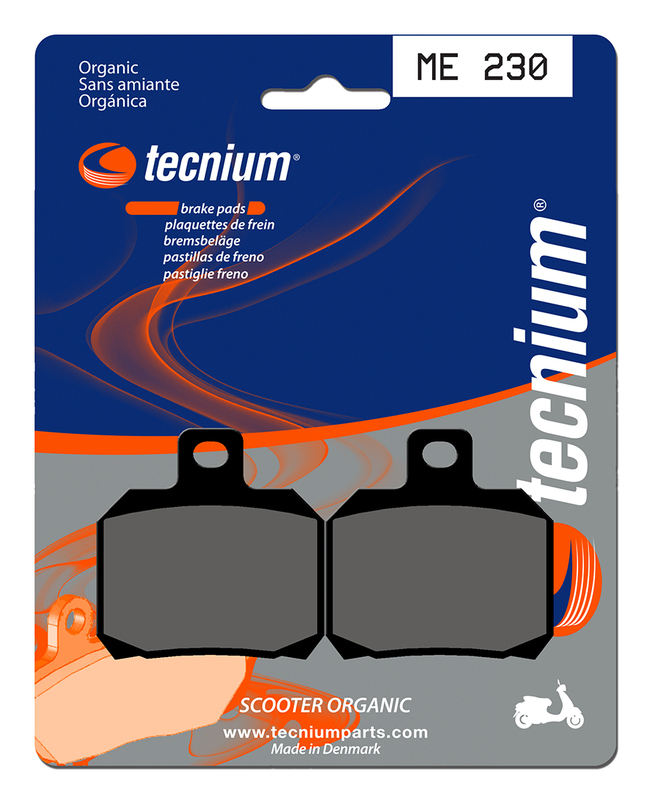 Tecnium Scooter Organic Brake Pads - ME230