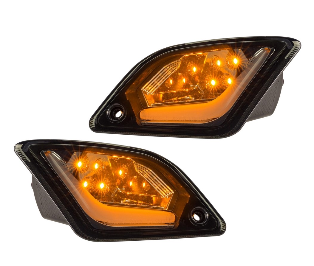 Rear left/right blinker kit for Vespa GTS/GTS Super/GTV 125-300cc ('14-22), tinted