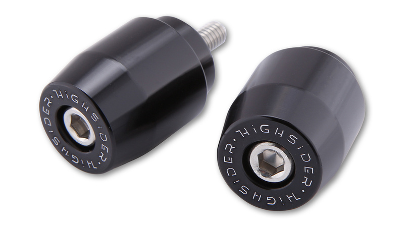 HIGHSIDER pro handlebar weights black M6 Yamaha (pair)