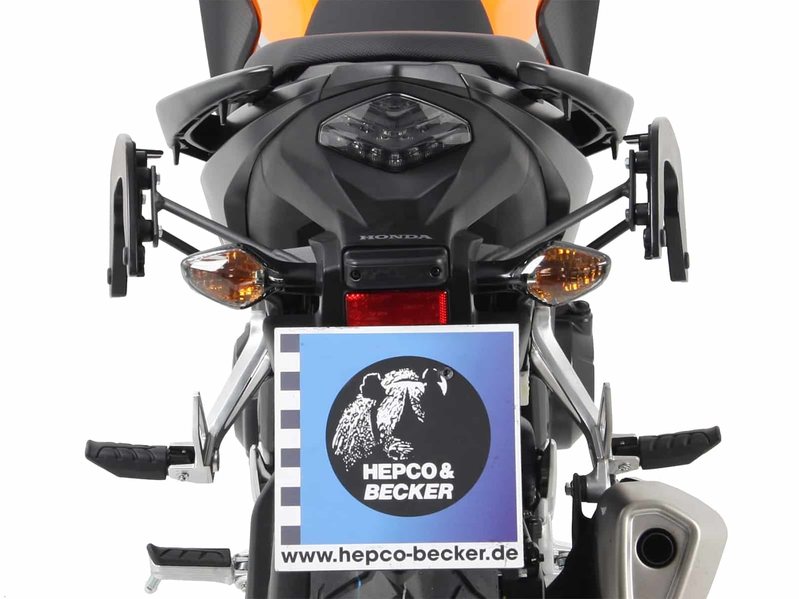 C-Bow bag holder anthracite for Honda CB 500 X (19-23) Hepco & Becker