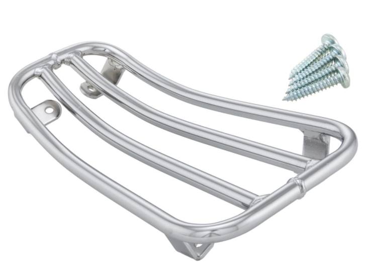 Luggage rack step-through chrome for Vespa Primavera/Sprint 50-150ccm