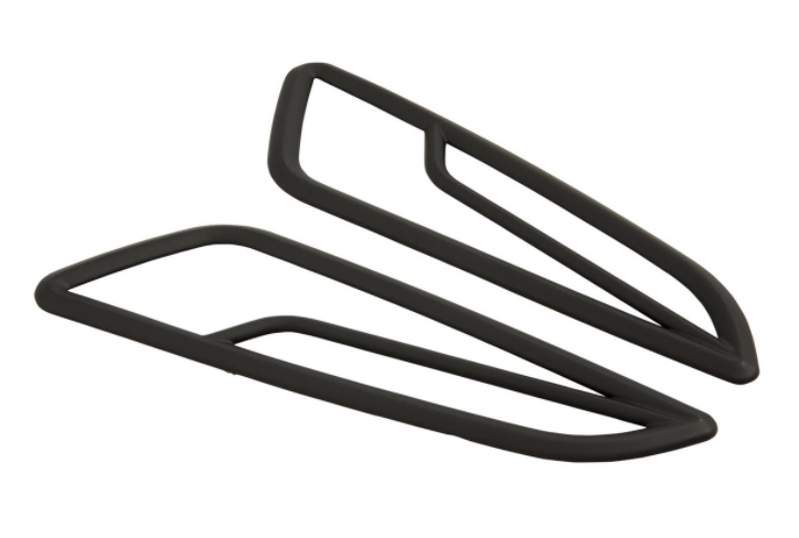 Turn signal grille right/left, front for Vespa Primavera/Sprint 50-150cc 2T/4T AC, black matt