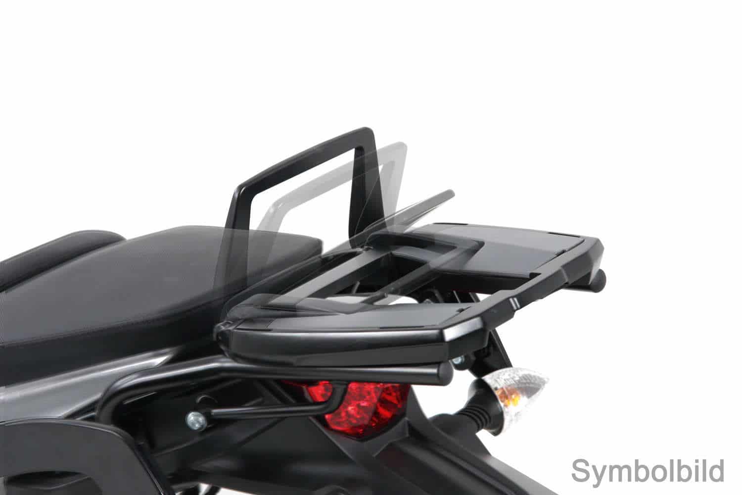 Easyrack Topcaseträger black for BMW F 650 GS Twin /F 700 GS Hepco & Becker