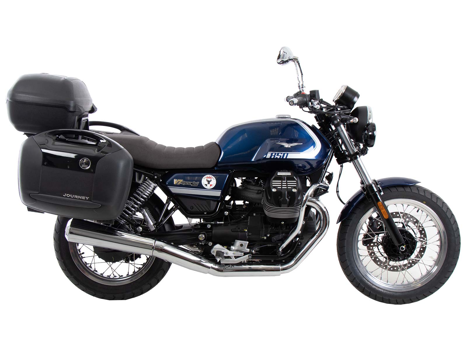 Carrier black for Moto Guzzi V7 Special/Stone/Centenario (21-24) Hepco & Becker