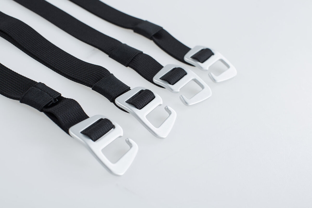 SW-Motech Legend Gear strap set 4 loop straps / 2 fastening straps SW-Motech