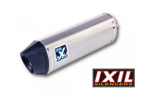IXIL stainless steel muffler HEXOVAL XTREM Evolution for BMW F 800 R / GS (Bj.09-15)