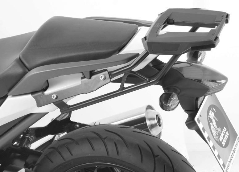Easyrack top case carrier black for Honda NC 700 S (12-13) /750 S/DCT (14-20) Hepco & Becker
