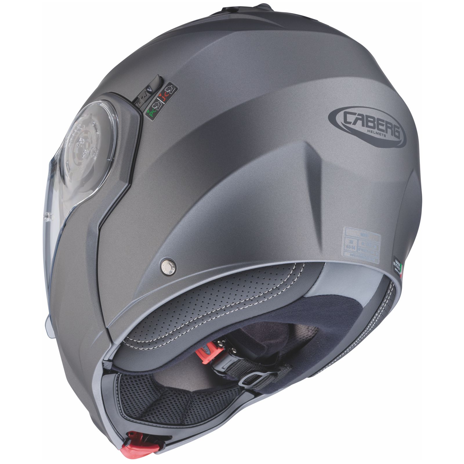 Caberg helmet Droid, matte-gun metallic