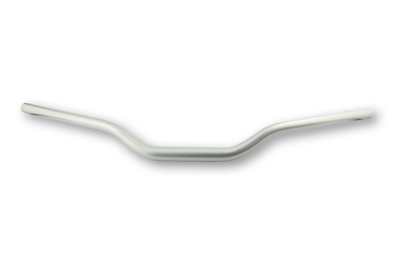 HIGHSIDER pro X-Bar Superbike X01 Handlebar Silver Aluminum, 1 1/8 inch