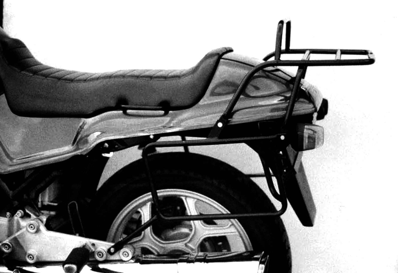Tubular luggage rack top case carrier and side case carrier for BMW K 75 C/S (85-89)/K 100 RT/RS (83-89)