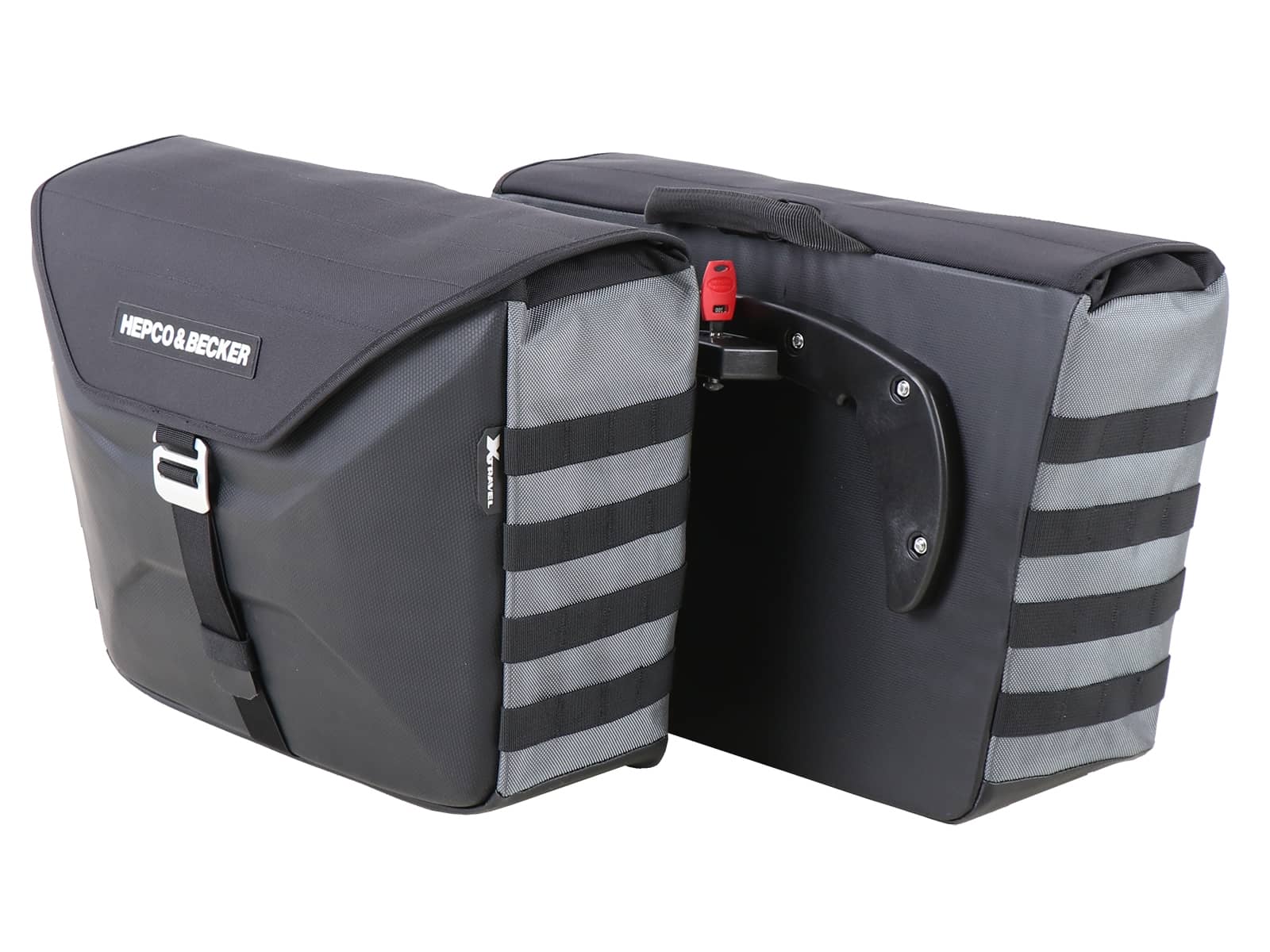 Side bag set Xtravel C-Bow Hepco & Becker