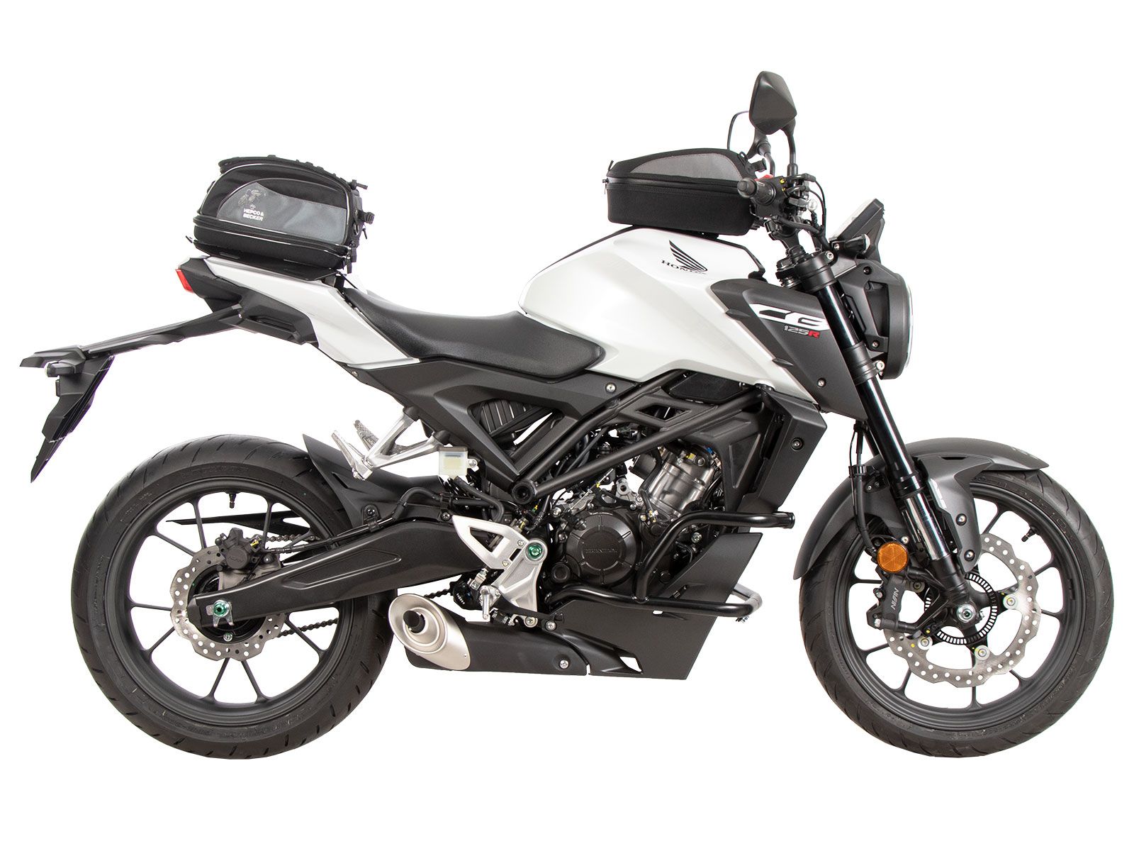 Rear bag Street Basic black for Sportracks and Smartraks Hepco & Becker