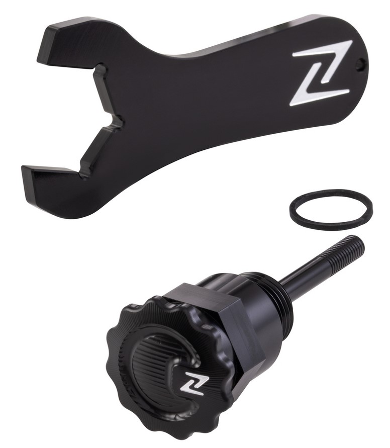 Oil filler plug engine oil "Vintage" for Vespa, black