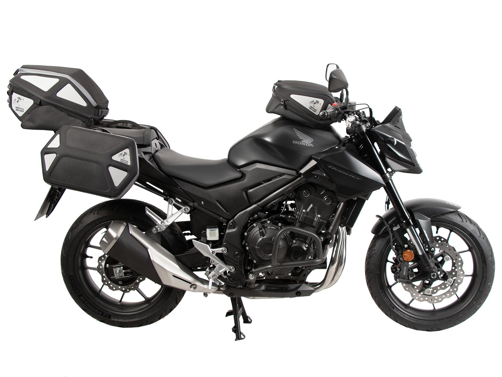 C-Bow side carrier anthracite for Honda CB 500 Hornet (24-) Hepco & Becker