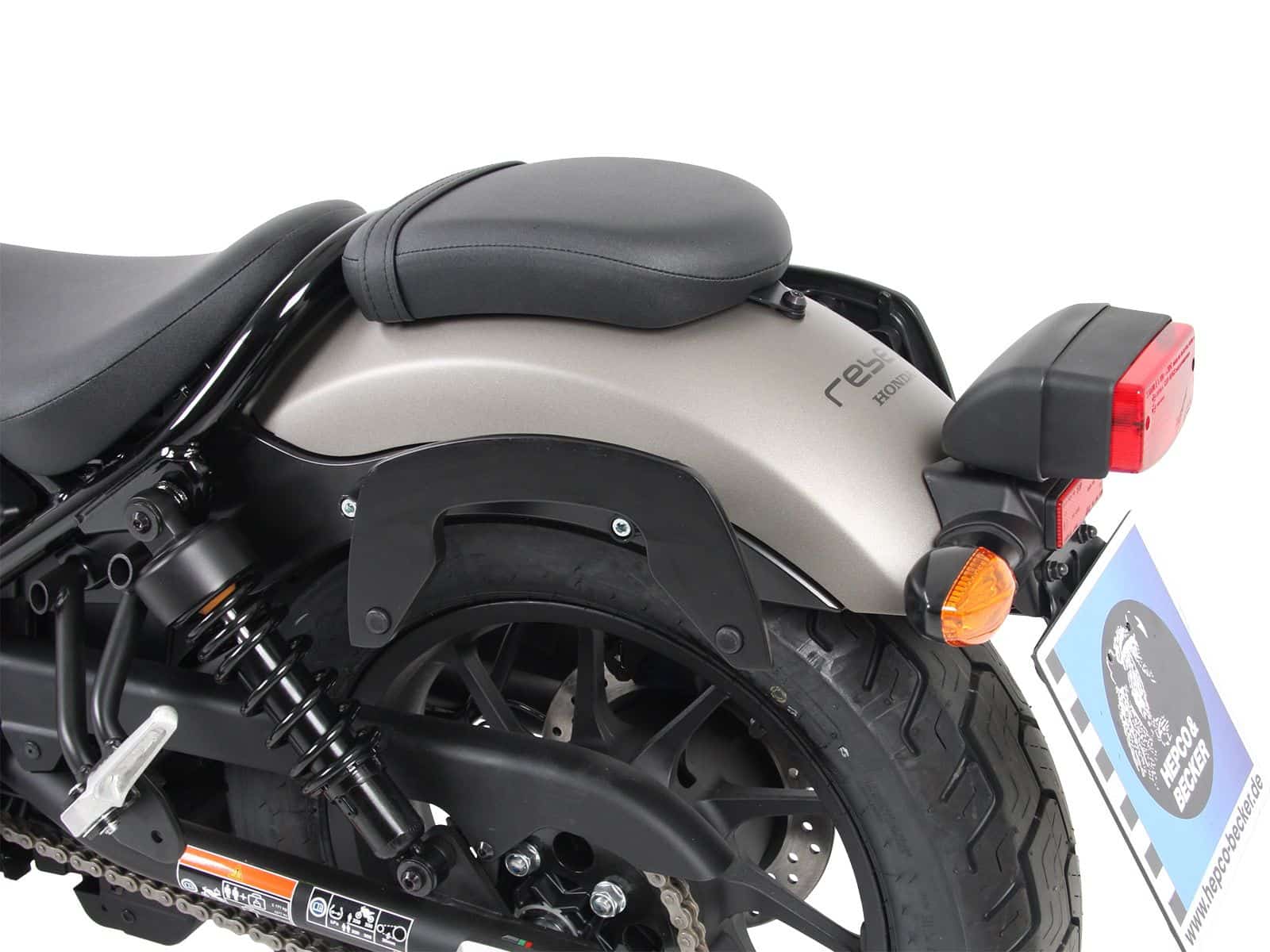 C-Bow side carrier black for Honda CMX 500 Rebel (17-) Hepco & Becker