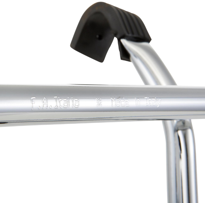 Luggage rack front for Vespa PX 80-200cc, foldable, chrome