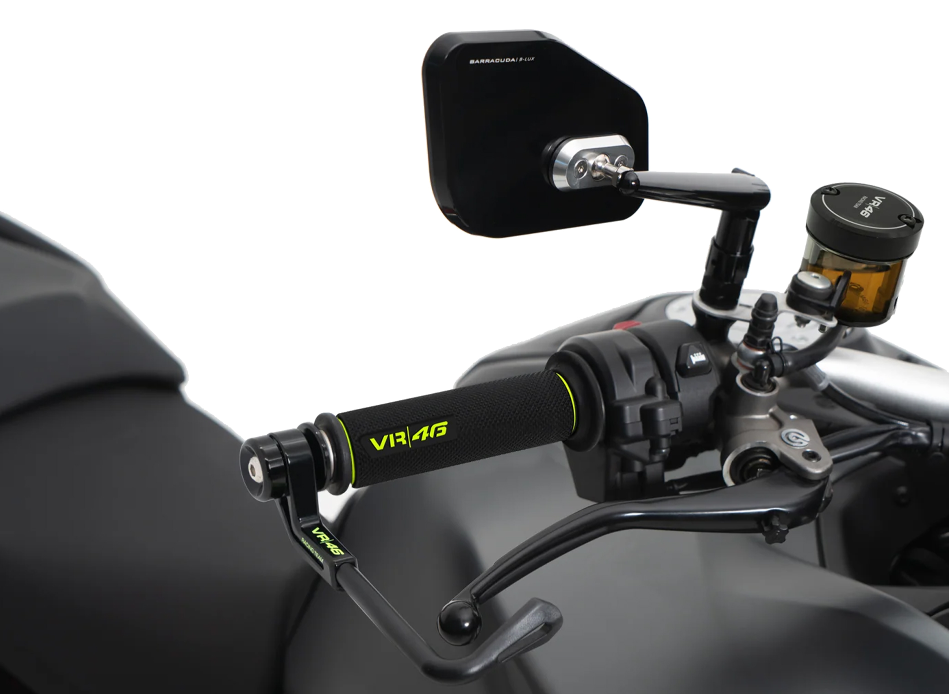 Barracuda grip rubber VR|46 Racing - black