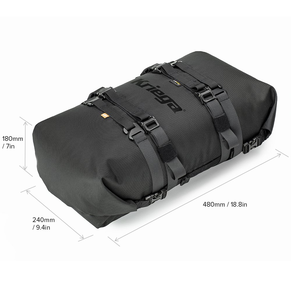 Kriega Rollpack 20 liters - black