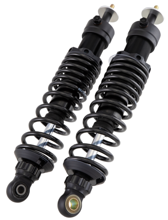 Rear shock absorber "Black Edition" for Vespa GTS/GTS Super/GTV/GT 60/GT/GT L, black matt