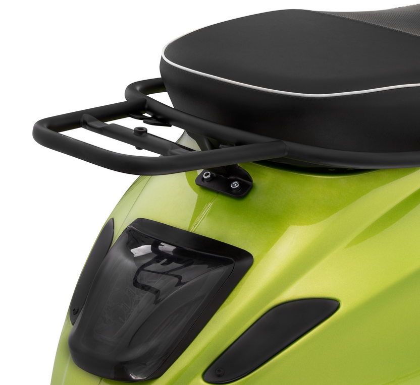 Luggage bridge rear for Vespa Primavera /Sprint /Elettrica 50-150ccm, black matt