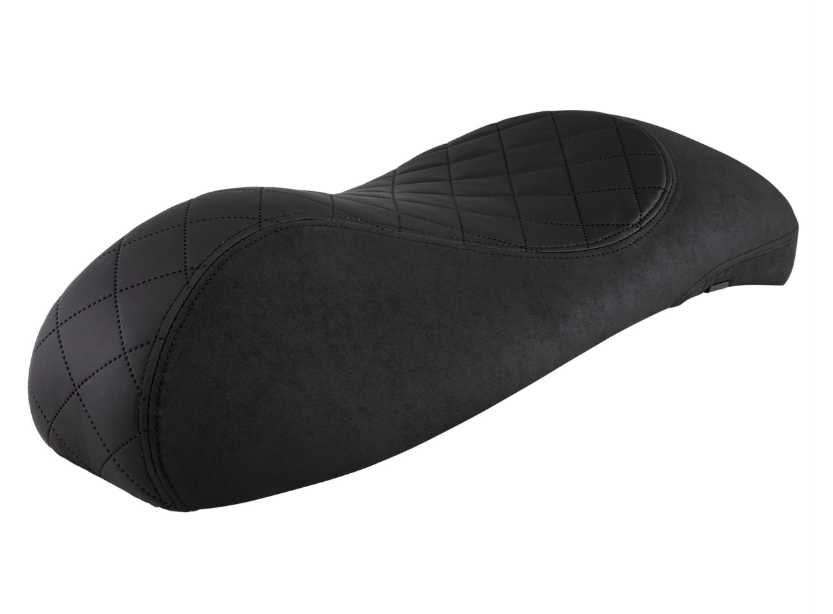 Sports seat "Black Editiont" for Vespa GTS/GTS Super/GTV 125-300ccm (14-), black stitched