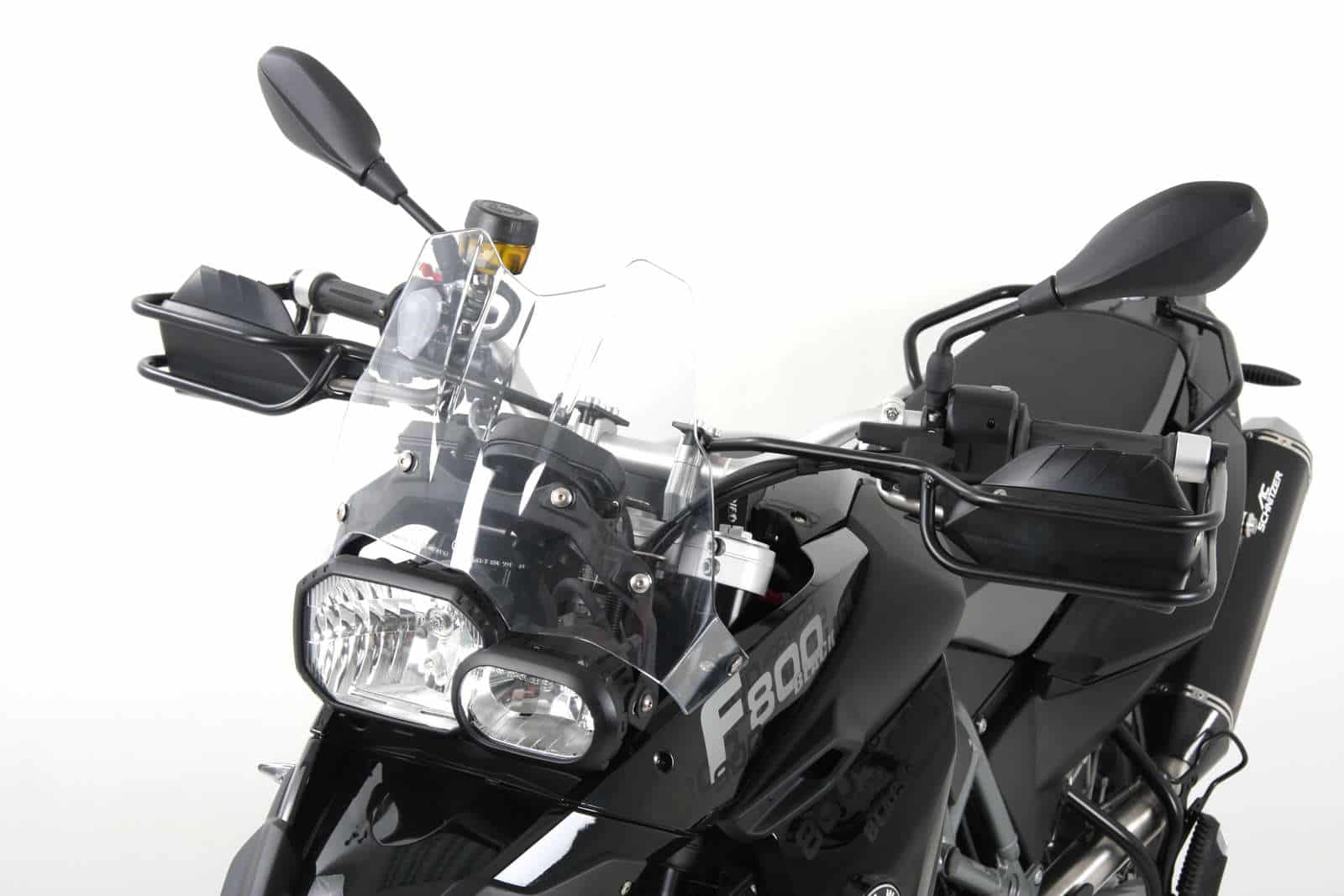 Black grip guard for BMW F 650 GS Twin (08-11)/F 800 GS (08-18)