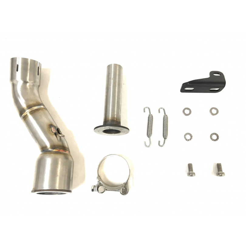 IXIL RB rear muffler Honda CB 500 F /CBR 500 R, stainless steel black, E-approved, Euro4+5