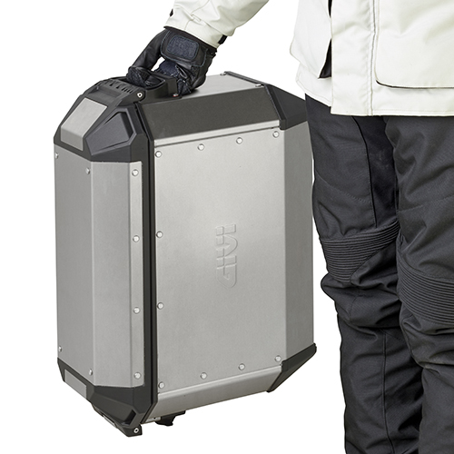 Trekker Alaska 36L case set MONOKEY black Givi
