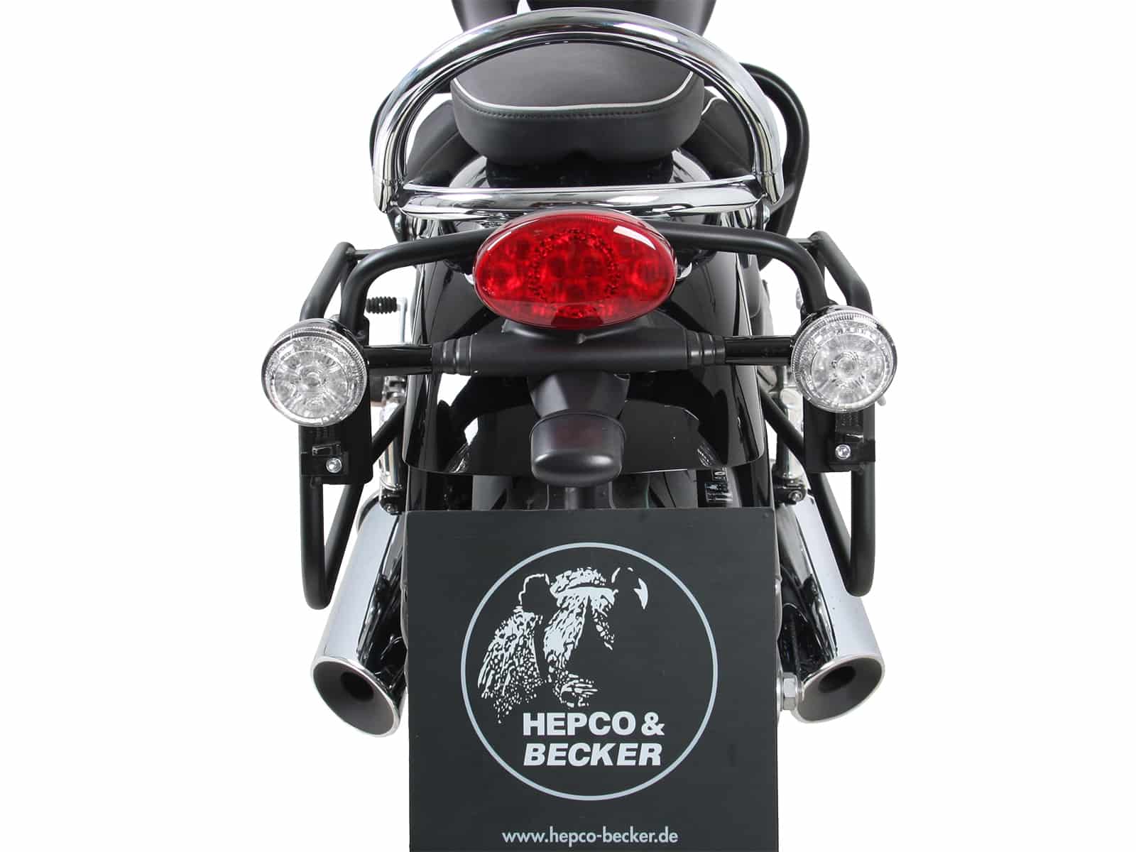Case carrier black for Triumph Bonneville Speedmaster (18-) Hepco & Becker
