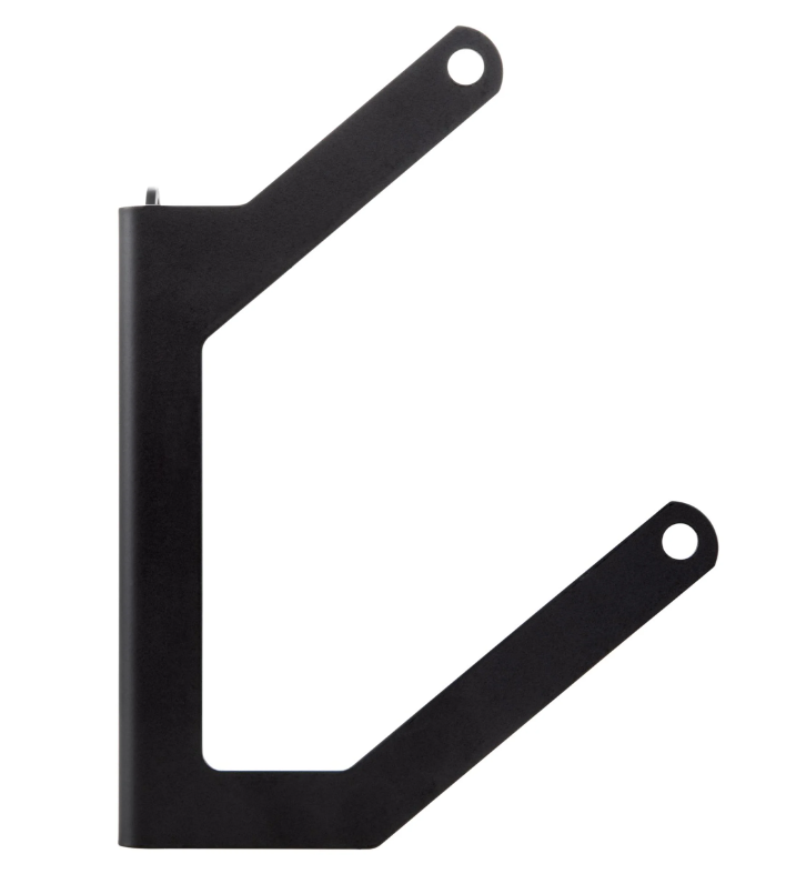 License plate holder side for Vespa GTS/GTS Super/GTV/GT, black matt