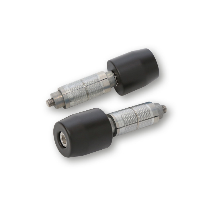 Handlebar end weights, black
