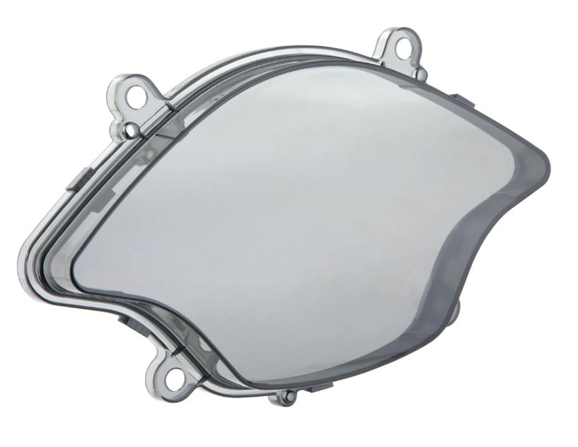 Speedometer glass for Vespa Primavera/Sprint/Elettrica 50-150cc, black tinted