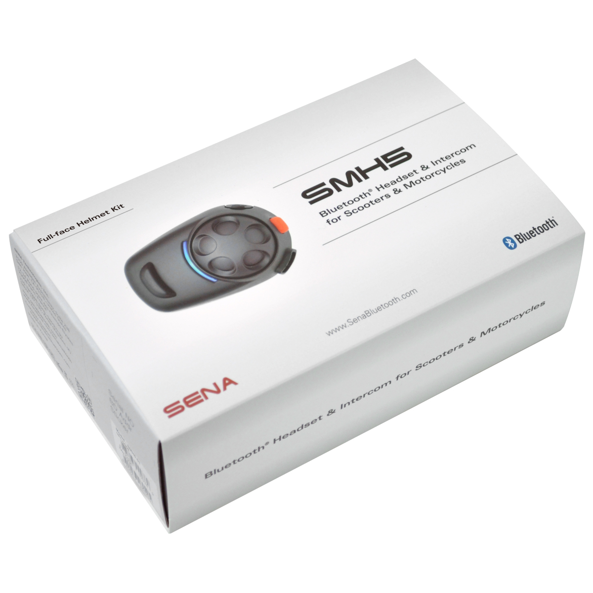 SENA SMH5 Single Set - Bluetooth Headset & Intercom for Scooters & Motorcycles