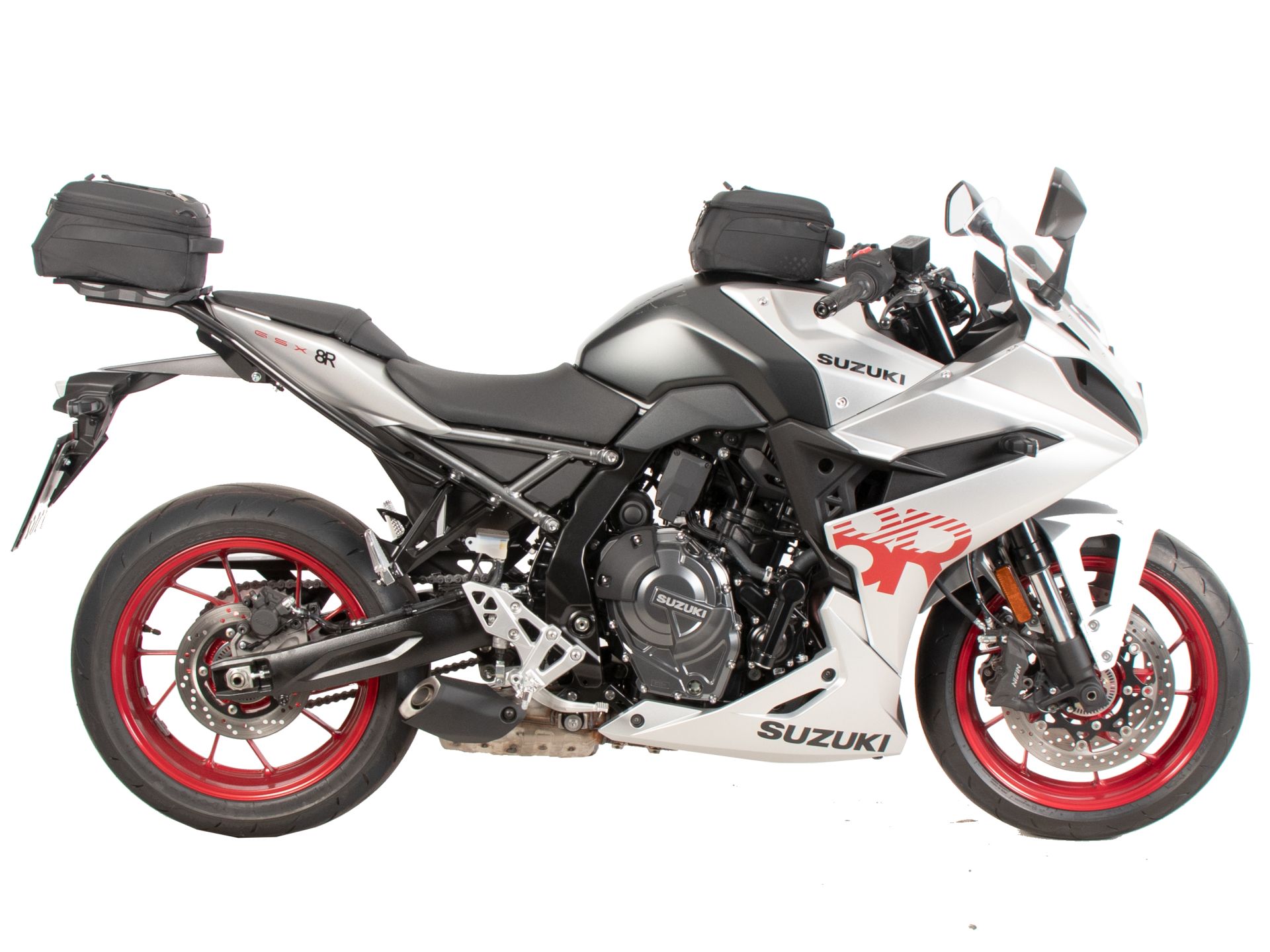 Smartrack rear carrier black for Suzuki GSX-8R (24-) Hepco & Becker