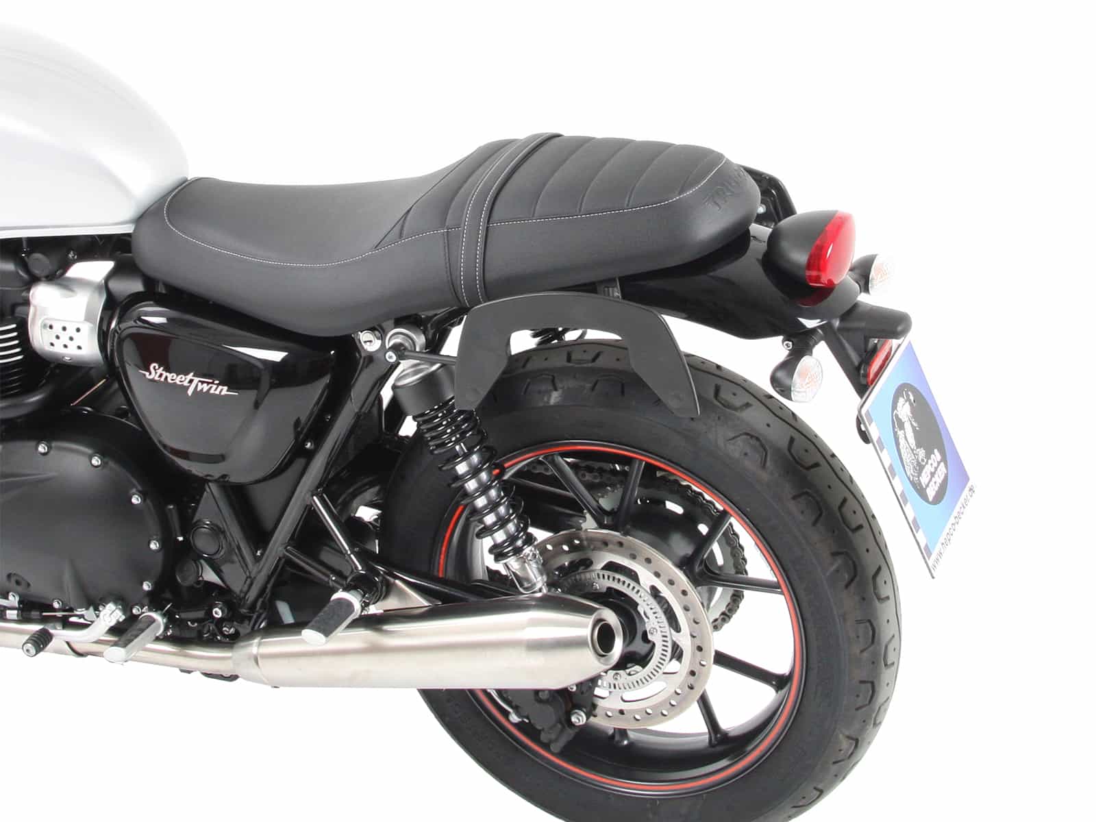 C-Bow bag holder for Triumph Street Twin (16-22) / Speed Twin 900 (23-)