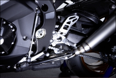 Frame protection, carbon look for Suzuki GSX-R1000 BJ. 2009-2011/ 2012-2016