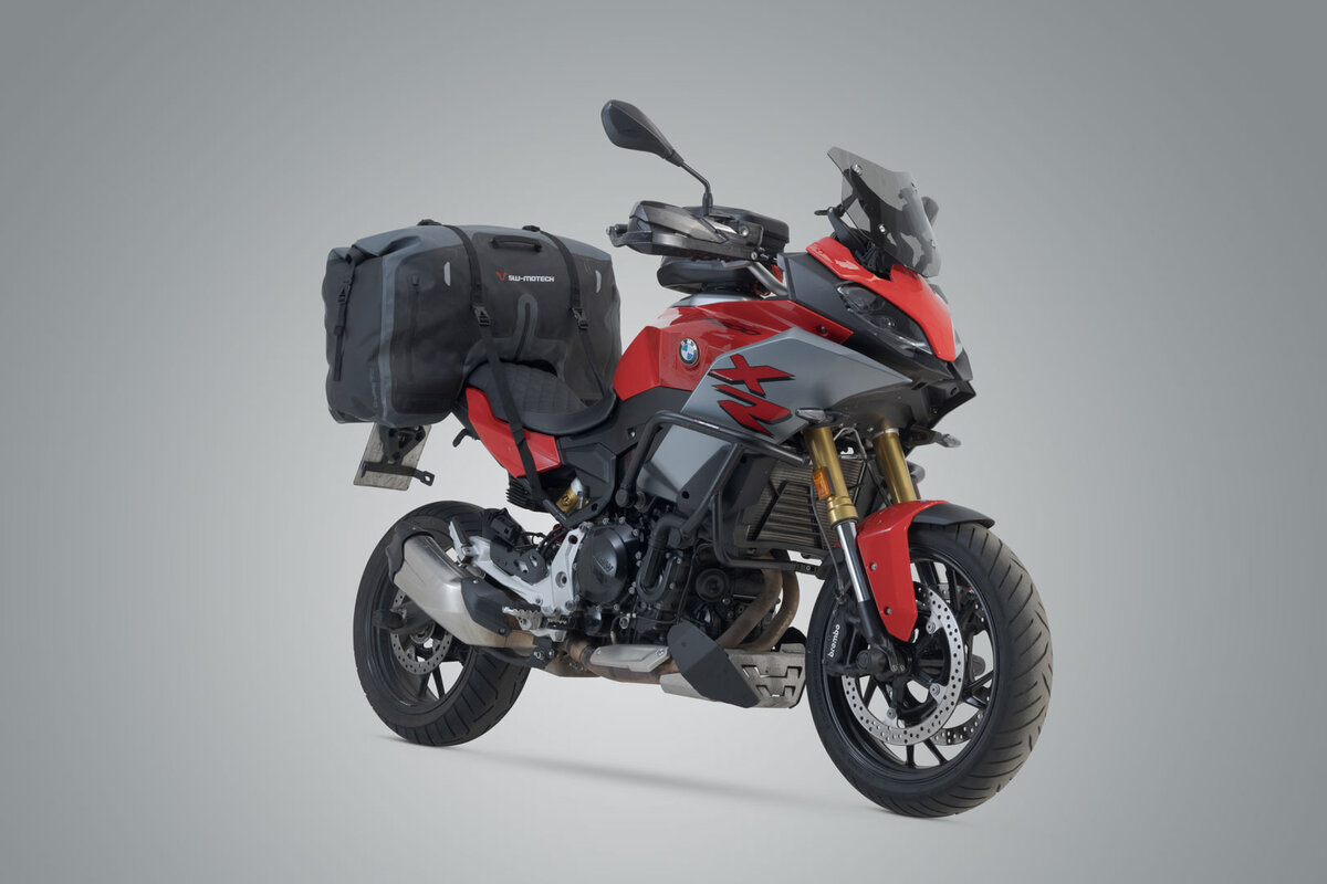 Drybag 700 rear bag for Aprilia SL 750 Shiver, black / gray - SW Motech
