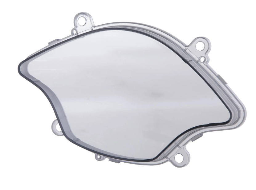 Speedometer glass for Vespa Primavera/Sprint/Elettrica 50-150cc, tinted
