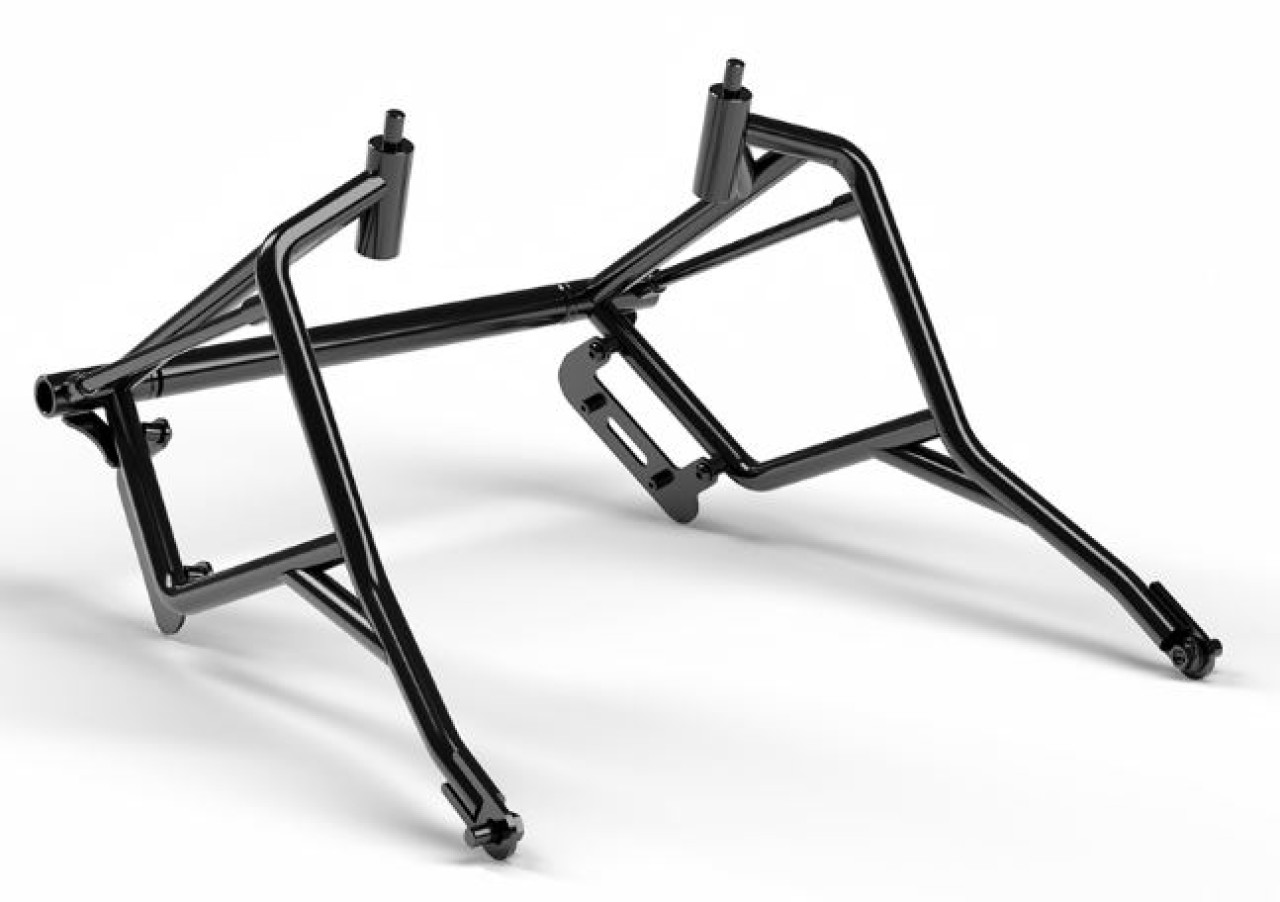Side bag carrier for Aprilia RS 457 (24-) / Tuono 457 (25-)