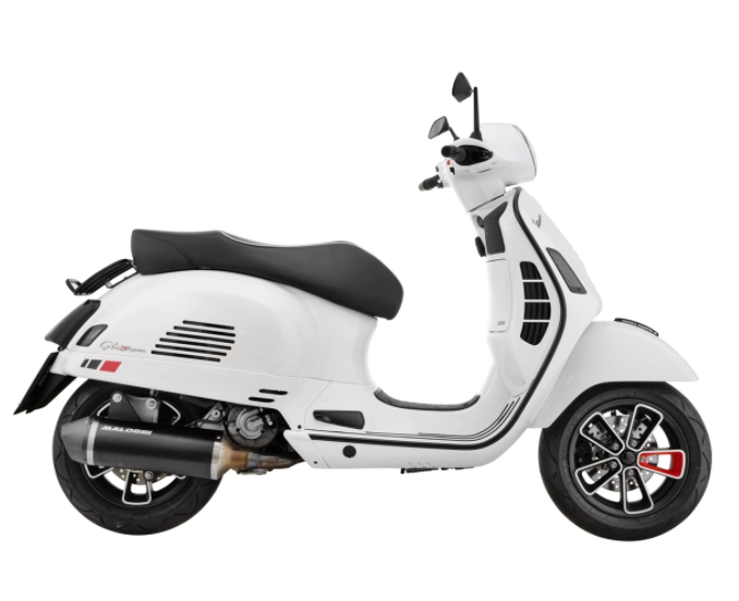 Turn signal kit front & rear for Vespa GTS/GTS Super/GTV 125-300cc ('14-), clear