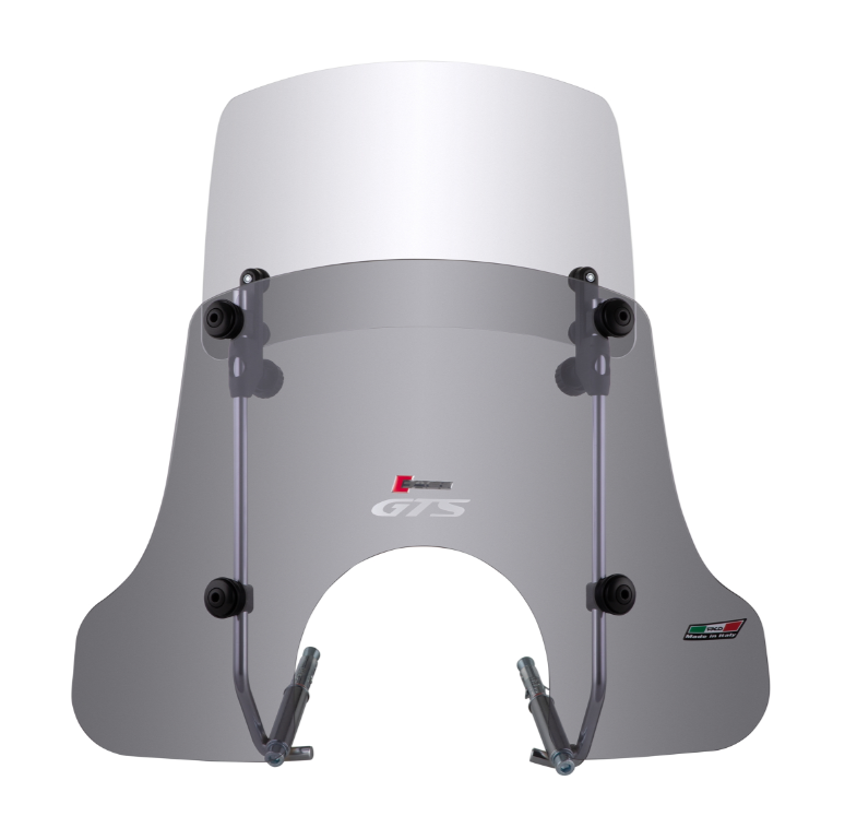 Windshield FACO "Twin-Screen "for Vespa GTS /GTS Super 125/300cc (`23-), tinted