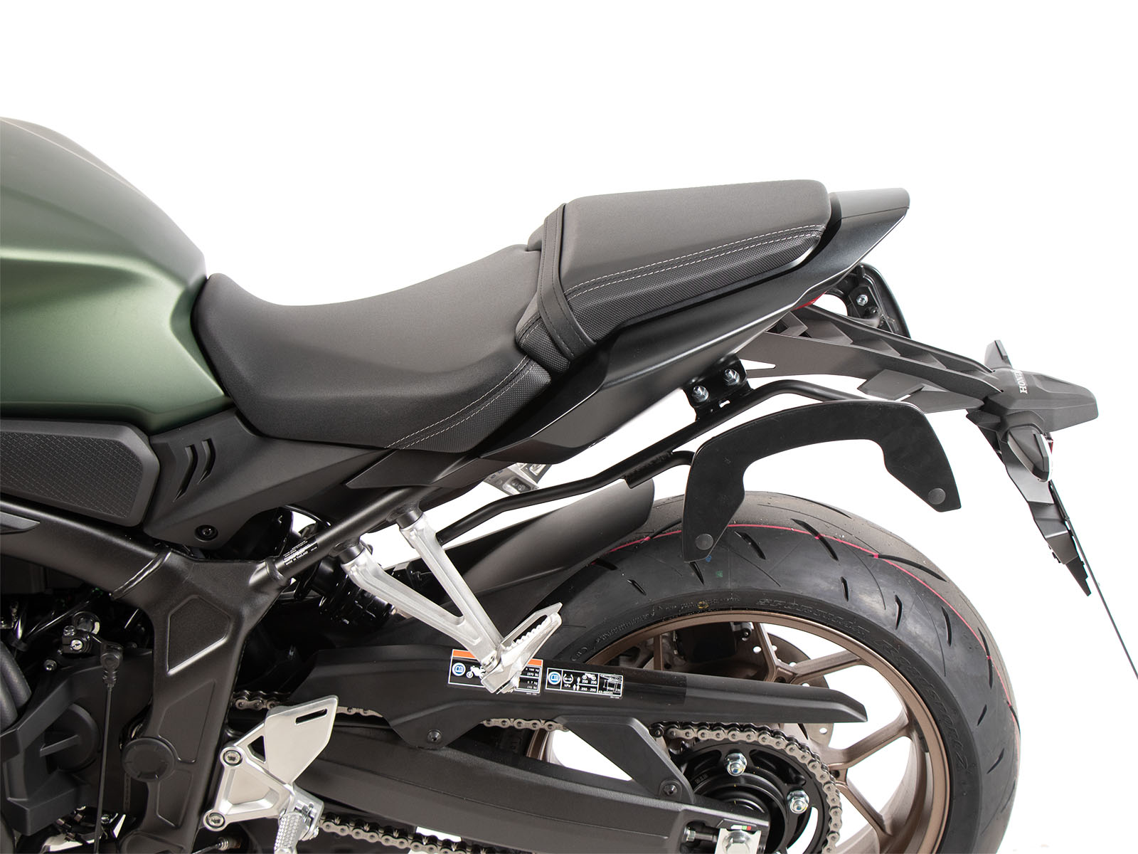 C-Bow side carrier black for Honda CB 650 R / E-Clutch (24-) Hepco & Becker