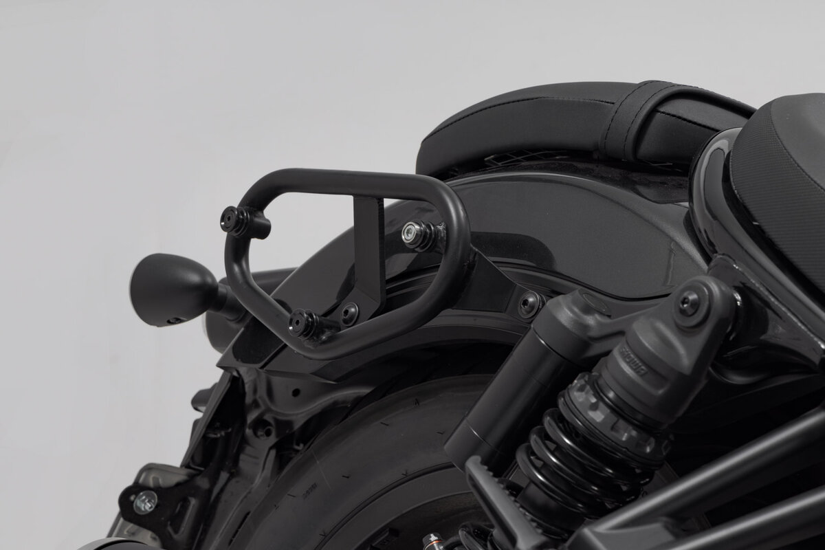 Legend Gear side bag system LC Black Edition for Honda CMX 1100 Rebel /SE (21-)